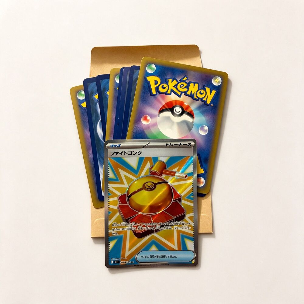 Fighting Gong JPN + Trainer Card Bundle
